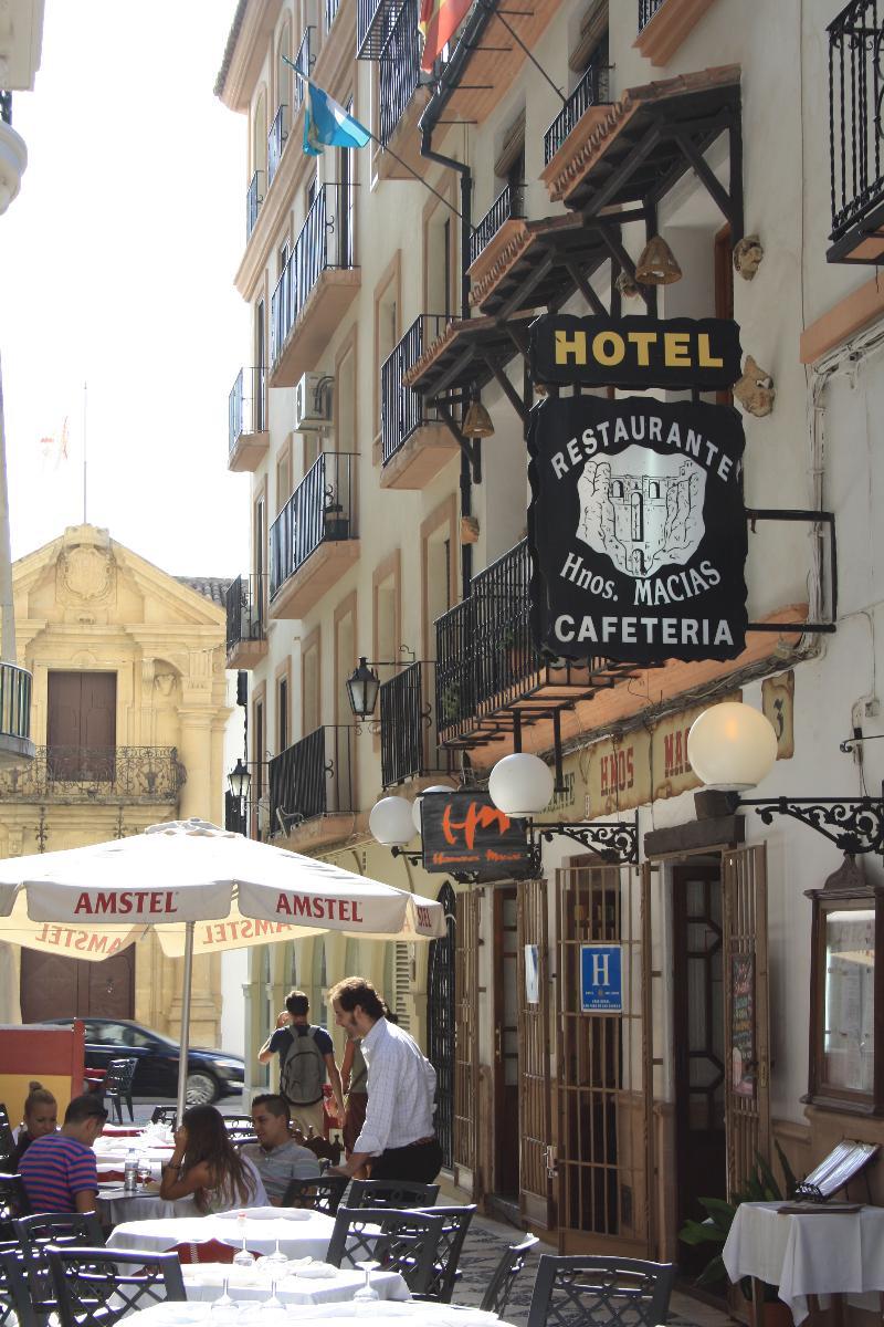 Hotel Hermanos Macias Ronda Eksteriør bilde
